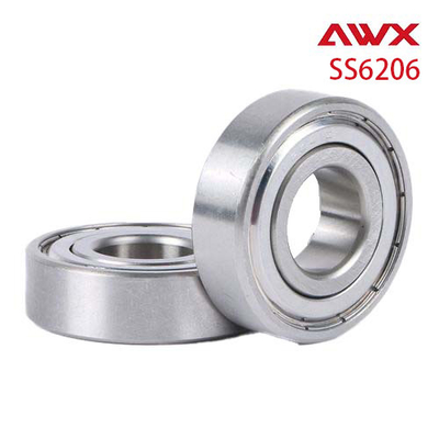 SS 6206-2Z Rolamentos de esferas de aço de alta precisão