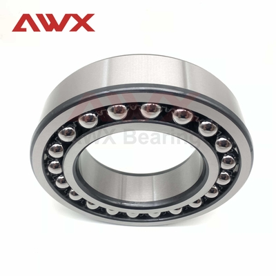 27 mm largura auto-alinhamento de rolamentos de esferas de fila dupla Industrial Nylon Cage Open Seal Tipo