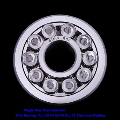 Rolamento fino de precisão de uma carreira com opções de folga C0 C2 C3 C4 C5